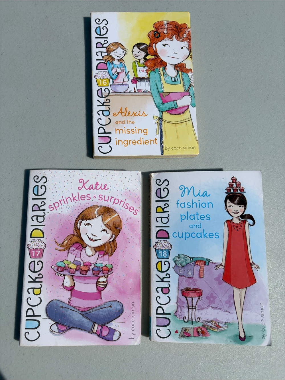 3 Cupcake Diaries Books